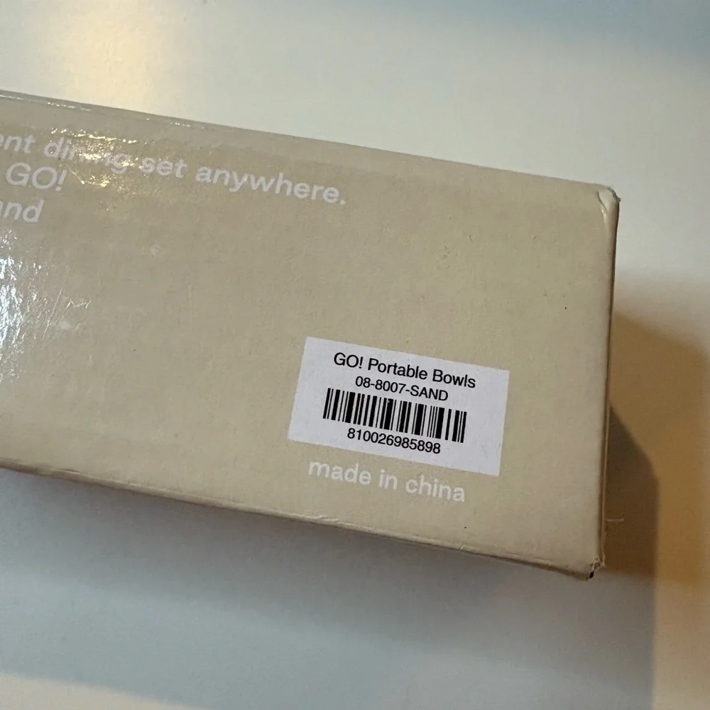 NWT Maxbone GO! Portable Bowls